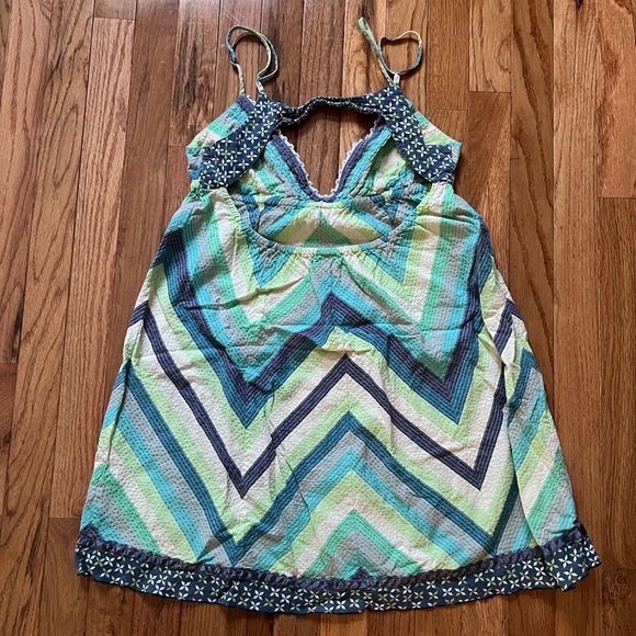Free People Multicolor Chevron Dress - Picture 3 of 5